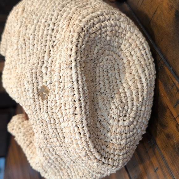 Aranaz sansy raffia bucket bag - Picture 7 of 13